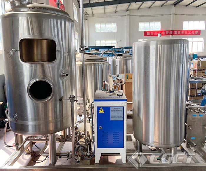 Mash Tank, Lauter Tank, Boiling Tank, Whirlpool Tank (100L, 200L, 300L, 500L)