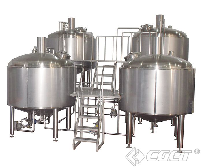 Mash Tank, Lauter Tank, Boiling Tank, Whirlpool Tank (25HL, 30HL, 50HL)